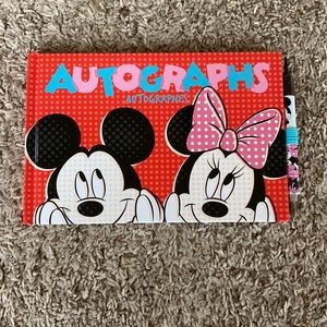 Disney Autograph Book With Pen